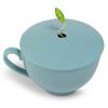 imageTea Forte Jardin 3Piece Tea Gift Set with Pink Cafe Cup with Lid Tea Tray and 10 Assorted 2 of Each Variety Organic Handcrafted Pyramid Infuser Tea BagsWellbeing
