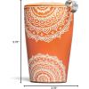imageTea Forte Lotus Kati Steeping Cup 12oz Ceramic Tea Infuser Mug with Lid for Steeping Loose Leaf Tea Tea Infuser Cup for Tea Lovers Tea GiftsChakra