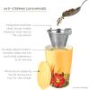 imageTea Forte Lotus Kati Steeping Cup 12oz Ceramic Tea Infuser Mug with Lid for Steeping Loose Leaf Tea Tea Infuser Cup for Tea Lovers Tea GiftsParadis