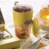 imageTea Forte Lotus Kati Steeping Cup 12oz Ceramic Tea Infuser Mug with Lid for Steeping Loose Leaf Tea Tea Infuser Cup for Tea Lovers Tea GiftsSoleil