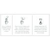 imageTea Forte Single Steeps Starter Set  World of Teas  Kati Cup Chakra Tea Gift Set with Loose Tea and Infuser Cup