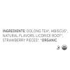imageTea Forte Strawberry Hibiscus Oolong Tea with Organic Hibiscus and Fruit Loose Leaf Tea Tin 44 oz CanisterStrawberry Hibiscus