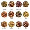 imageTea Forte Winter Chalet Mini Advent Calendar 12 Days of Cozy Holiday Tea Gift Set of 12 Infuser Tea Bags with Numbered Doors Variety Pack of Assorted Premium Loose Leaf Tea BagsWarming Joy  Herbal