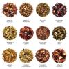 imageTea Forte Winter Chalet Mini Advent Calendar 12 Days of Cozy Holiday Tea Gift Set of 12 Infuser Tea Bags with Numbered Doors Variety Pack of Assorted Premium Loose Leaf Tea BagsWarming Joy  Herbal