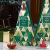 imageTea Forte Winter Chalet Mini Advent Calendar 12 Days of Cozy Holiday Tea Gift Set of 12 Infuser Tea Bags with Numbered Doors Variety Pack of Assorted Premium Loose Leaf Tea BagsWarming Joy  Herbal