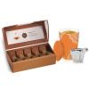 imageTea Forte Pumpkin Spice Starter Set  Petite Presentation Box  Kati Cup Chakra Tea Infuser Gift Set with 10 Pyramids and Infuser Cup