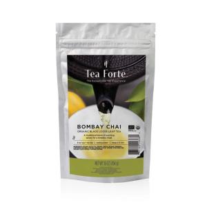 imageTea Forte Bombay Chai Loose Bulk Tea 1 Pound Pouch Black Tea Tea Makes 160170 Cups1 Pound Pack of 1