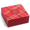 imageTea Forte Tea Chest with 40 Handcrafted Pyramid Tea Infusers  Warming Joy Plaid