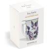 imageTea Forte Demoiselle Fiore Ceramic 14 ounce Tea Mug with Infuser and Lid Ceramic Cup with Handle for Steeping Loose Leaf Teas Dishwasher ampamp Microwave SafeDemoiselle