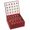 imageTea Forte Warming Joy Holiday Herbal Premium Tea Chest Gift Sampler 40 Count 2 of each Variety Blend Individually Wrapped Handcrafted Pyramid Infuser BagsWarming Joy  Assorted