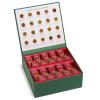 imageTea Forte Warming Joy Holiday Herbal Premium Tea Chest Gift Sampler 40 Count 2 of each Variety Blend Individually Wrapped Handcrafted Pyramid Infuser BagsWarming Joy  Herbal