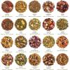 imageTea Forte Warming Joy Holiday Herbal Premium Tea Chest Gift Sampler 40 Count 2 of each Variety Blend Individually Wrapped Handcrafted Pyramid Infuser BagsWarming Joy  Herbal
