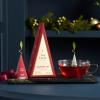 imageTea Forte Warming Joy Holiday Premium Assorted Petite Tea Tree Gift Set Sampler of 4 Individually Wrapped Handcrafted Pyramid Infuser Tea Bags 1 of each Blend