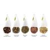 imageTea Forte Warming Joy Holiday Premium Petite Presentation Box Gift Set Sampler 10 Count 2 of Each Blend Individually Wrapped Handcrafted Pyramid Infuser BagsWinter Chalet