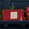 imageTea Forte Warming Joy Holiday Premium Petite Presentation Box Gift Set Sampler 10 Count 2 of Each Blend Individually Wrapped Handcrafted Pyramid Infuser BagsWarming Joy