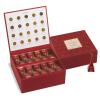 imageTea Forte Warming Joy Holiday Herbal Premium Tea Chest Gift Sampler 40 Count 2 of each Variety Blend Individually Wrapped Handcrafted Pyramid Infuser BagsWarming Joy  Assorted