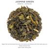 imageTea Forte Jasmine Green Premium Loose Leaf Caffeinated Green Tea Blend Canister Makes 3550 CupsJasmine