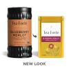 imageTea Forte Pink Papaya Nectar Premium Loose Leaf CaffeineFree Herbal Tea Blend Canister Makes 3550 CupsBlueberry Merlot