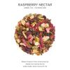 imageTea Forte Raspberry Nectar Premium CaffeineFree Herbal Tea Blend Event Box Bulk Pack 40 Count 10 per tray Individually Wrapped Handcrafted Pyramid InfusersRaspberry Nectar