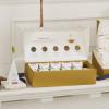 imageTea Forte Winter Chalet Premium Petite Presentation Box Gift Set Sampler 10 Count 2 of Each Blend Individually Wrapped Handcrafted Pyramid Infuser Bags
