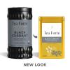 imageTea Forte Black Lychee Premium Loose Leaf Caffeinated Black Tea Blend Blend Canister Makes 3550 CupsBlack Currant