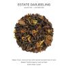 imageTea Forte Black Lychee Premium Loose Leaf Caffeinated Black Tea Blend Blend Canister Makes 3550 CupsEstate Darjeeling