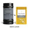 imageTea Forte Black Lychee Premium Loose Leaf Caffeinated Black Tea Blend Blend Canister Makes 3550 CupsSweet Orange Spice