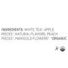 imageTea Forte White Ginger Pear Premium Loose Leaf Caffeinated White Tea Blend Canister Makes 3550 CupsPeach Blossom