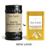 imageTea Forte White Ginger Pear Premium Loose Leaf Caffeinated White Tea Blend Canister Makes 3550 CupsWhite Ginger Pear