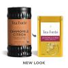imageTea Forte African Solstice Premium Loose Leaf CaffeineFree Herbal Tea Blend Canister Makes 3550 CupsChamomile Citron