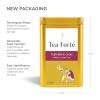 imageTea Forte African Solstice Premium Loose Leaf CaffeineFree Herbal Tea Blend Canister Makes 3550 CupsTurmeric Chai