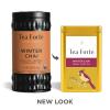 imageTea Forte African Solstice Premium Loose Leaf CaffeineFree Herbal Tea Blend Canister Makes 3550 CupsWinter Chai