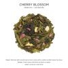 imageTea Forte Cherry Blossom Premium Loose Leaf Caffeinated Green Tea Blend Canister Makes 3550 CupsCherry Blossom