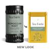 imageTea Forte Cherry Blossom Premium Loose Leaf Caffeinated Green Tea Blend Canister Makes 3550 CupsMint