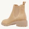 imageJuliet Holy Boys Girls Ankle Boots Platform Chunky Block Heel Slip On Lug Sole Chelsea Booties for Toddler Little Big KidKhaki