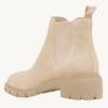 imageJuliet Holy Boys Girls Ankle Boots Platform Chunky Block Heel Slip On Lug Sole Chelsea Booties for Toddler Little Big KidNaked Color