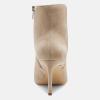 imageJuliet Holy Womens Ankle Boots Pointed Toe Side Zipper Heeled Booties Party Dress Stiletto BootsBeige