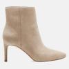 imageJuliet Holy Womens Ankle Boots Pointed Toe Side Zipper Heeled Booties Party Dress Stiletto BootsBeige