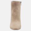 imageJuliet Holy Womens Ankle Boots Pointed Toe Side Zipper Heeled Booties Party Dress Stiletto BootsBeige