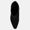 imageJuliet Holy Womens Ankle Boots Pointed Toe Side Zipper Heeled Booties Party Dress Stiletto BootsBlack