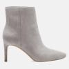 imageJuliet Holy Womens Ankle Boots Pointed Toe Side Zipper Heeled Booties Party Dress Stiletto BootsGrey