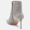 imageJuliet Holy Womens Ankle Boots Pointed Toe Side Zipper Heeled Booties Party Dress Stiletto BootsGrey