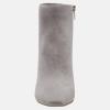 imageJuliet Holy Womens Ankle Boots Pointed Toe Side Zipper Heeled Booties Party Dress Stiletto BootsGrey
