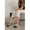 imageJuliet Holy Womens Espadrilles Sandals Closed Toe Platform Ankle Strap Casual Summer WedgesStyle 1 Black