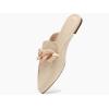 imageJuliet Holy Womens Mules Flats Pointed Toe Backless Loafers Slip on Metal Chain SlidesPlastic Chainsand