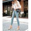 imageJuliet Holy Womens Pumps Pointed Toe Slip on Slingback Cute Bowknot Classic Chunky Block HeelsBeige