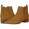 imageJuliet Holy Womens Chelsea Boots Fashion Winter Pointed Toe Chunky Stacked Low Heel Slip On Ankle BootiesBrown
