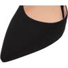 imageJuliet Holy Womens Pumps Point Closed Toe Heels Buckle Ankle Strap DOrsay Heeled SandalsBlack