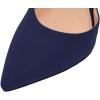 imageJuliet Holy Womens Pumps Point Closed Toe Heels Buckle Ankle Strap DOrsay Heeled SandalsNavy Blue