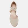 imageJuliet Holy Womens Espadrille Wedges Sandals Platform Bohemian Slipons Elastic Strap Knotted Canvas ShoesKhaki